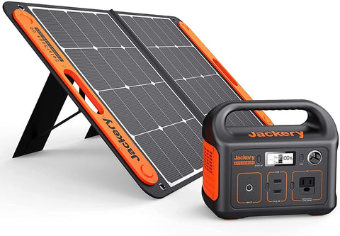 outdoor solar powered generator
