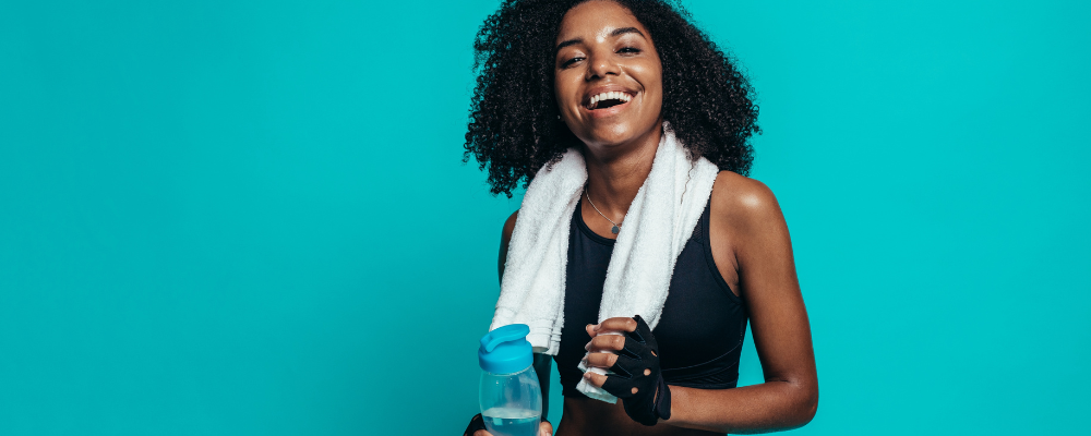 woman after a workout