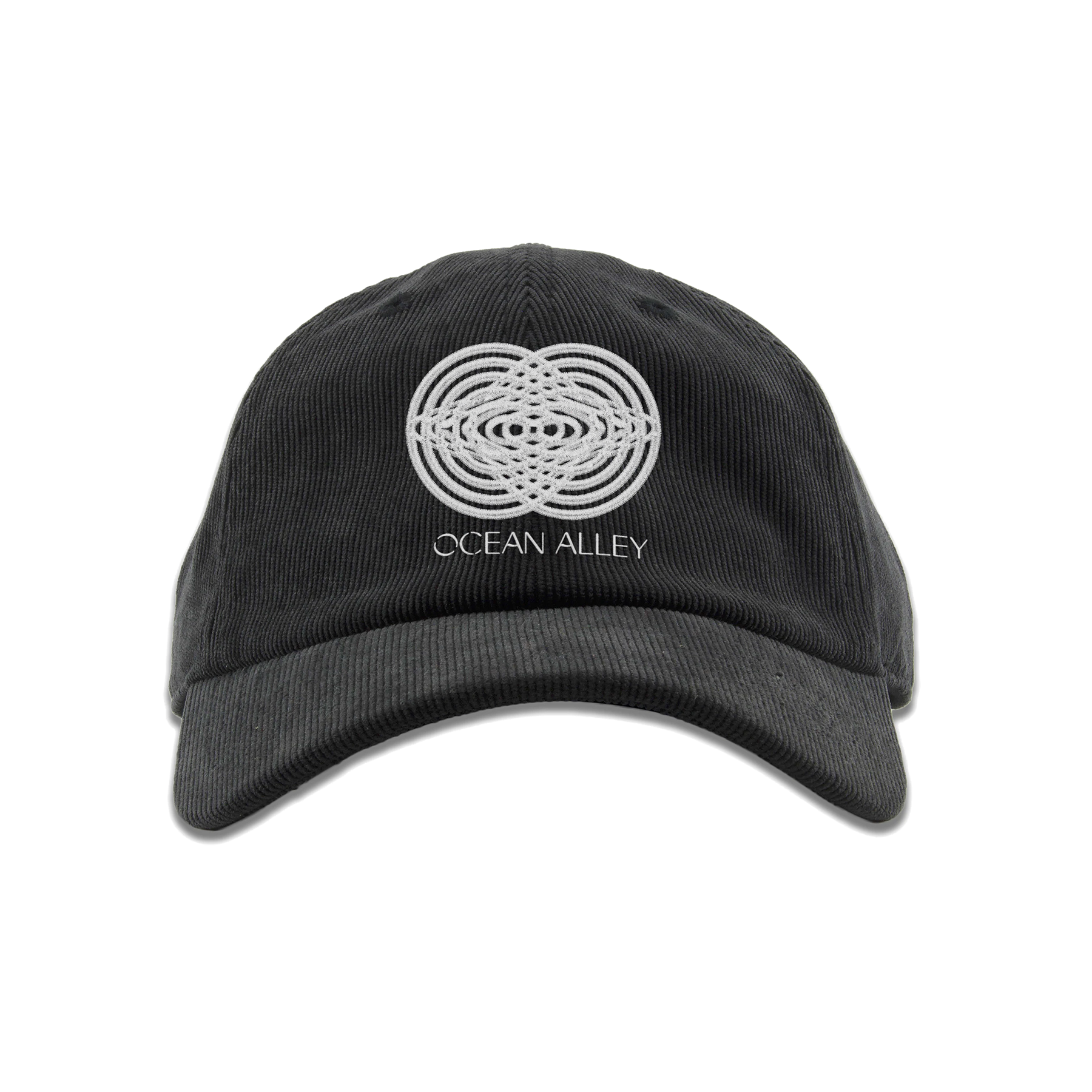 Download Ocean Alley - Morphing Planet Corduroy Hat (Black) - USA 24Hundred