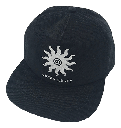 Download Ocean Alley - 'Sun' Black Corduroy Hat - USA 24Hundred