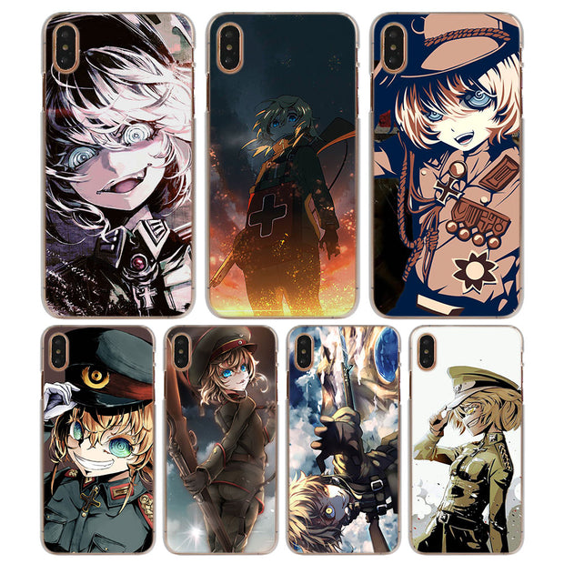 Anime Youjo Senki Phone Cases For Apple Iphone 5 5s 6 6s Plus 7 8 Plus Nox Cases