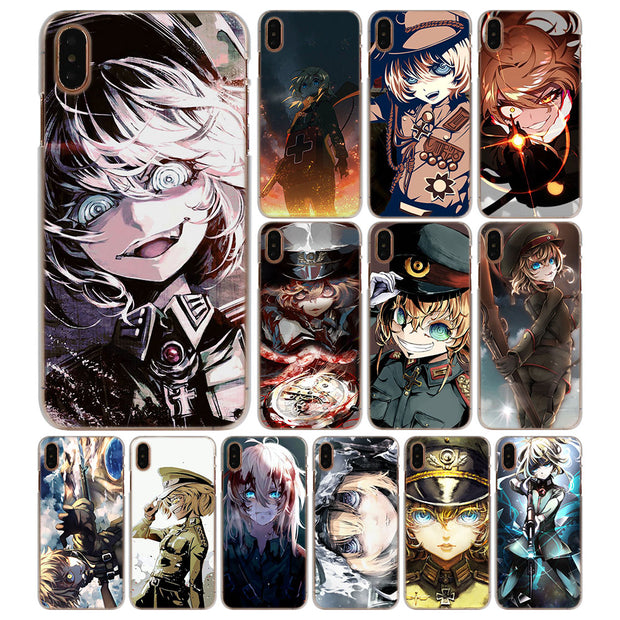 Anime Youjo Senki Phone Cases For Apple Iphone 5 5s 6 6s Plus 7 8 Plus Nox Cases