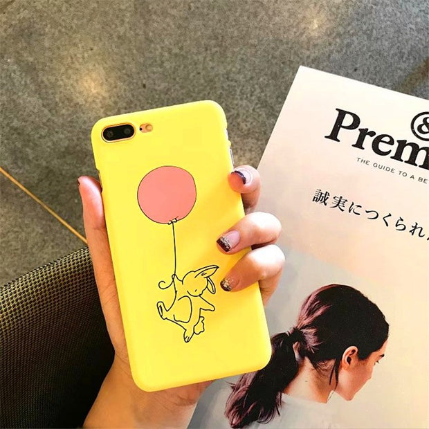 pale yellow coque iphone 6