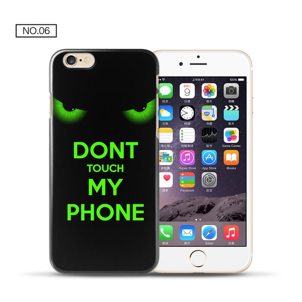 coque iphone 6 don't touch my phone