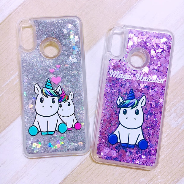 Huawei Nova 3i Case On Huawei P Smart Plus Cover Unicorn Glitter