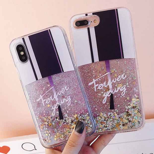 Luxury Phone Cover For Iphone X Case Xs Max Xr Silicon Perfume For Iph Nox Cases