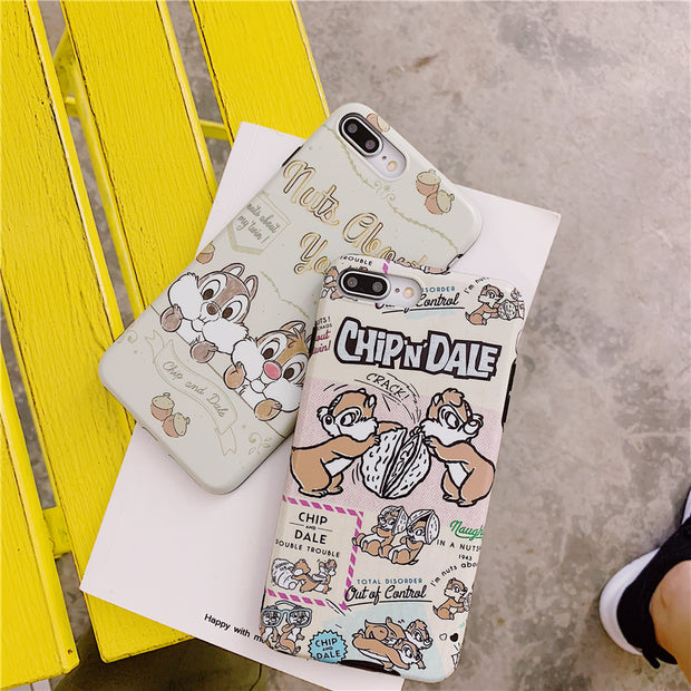 coque iphone xs chip and dale