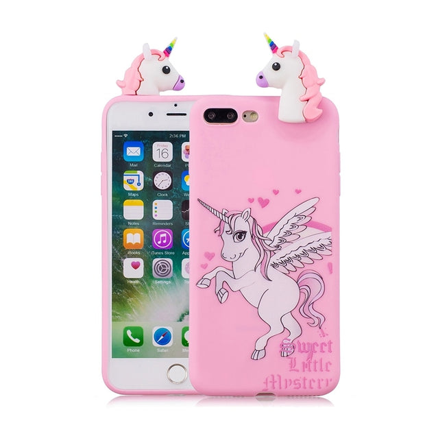 coque iphone 7 plus animaux 3d