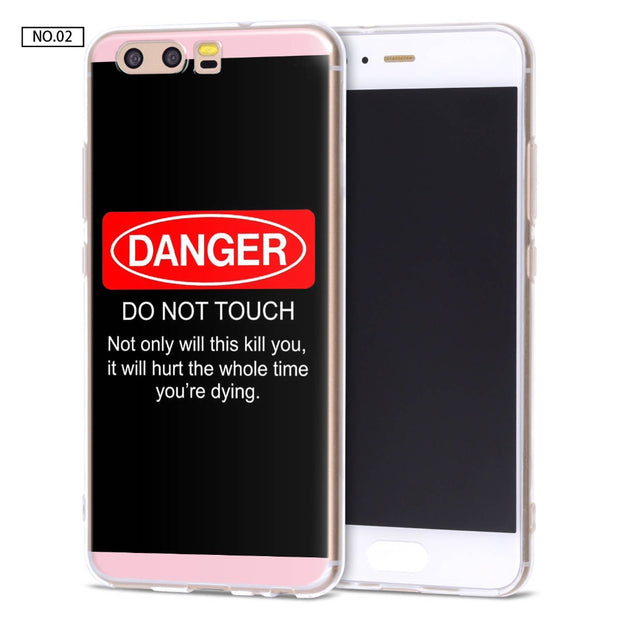 coque huawei p8 lite don't touch my phone