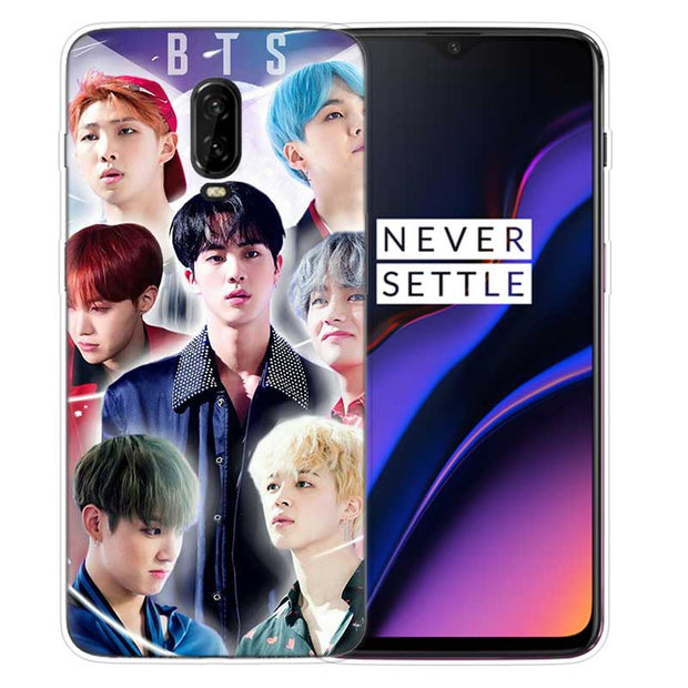 Yaetee Bts Jimin Fire Fundas Silicone Case For Oneplus 6t 6 5t Fashion Nox Cases