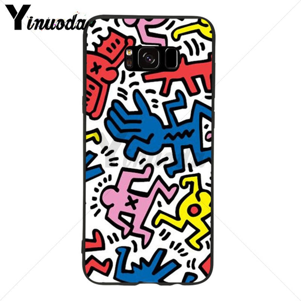 cover samsung s6 keith haring