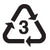 Plastic Recycling Symbol 3