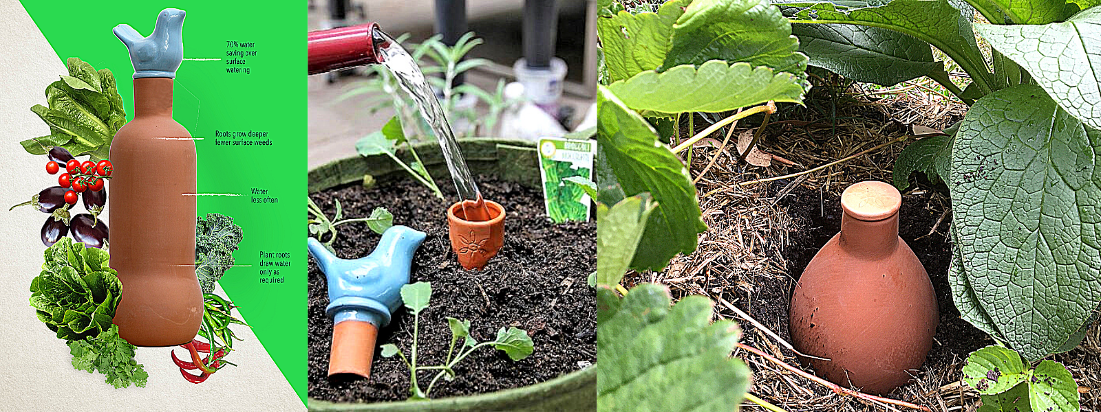 Self Watering Pots For Summer Gardenting