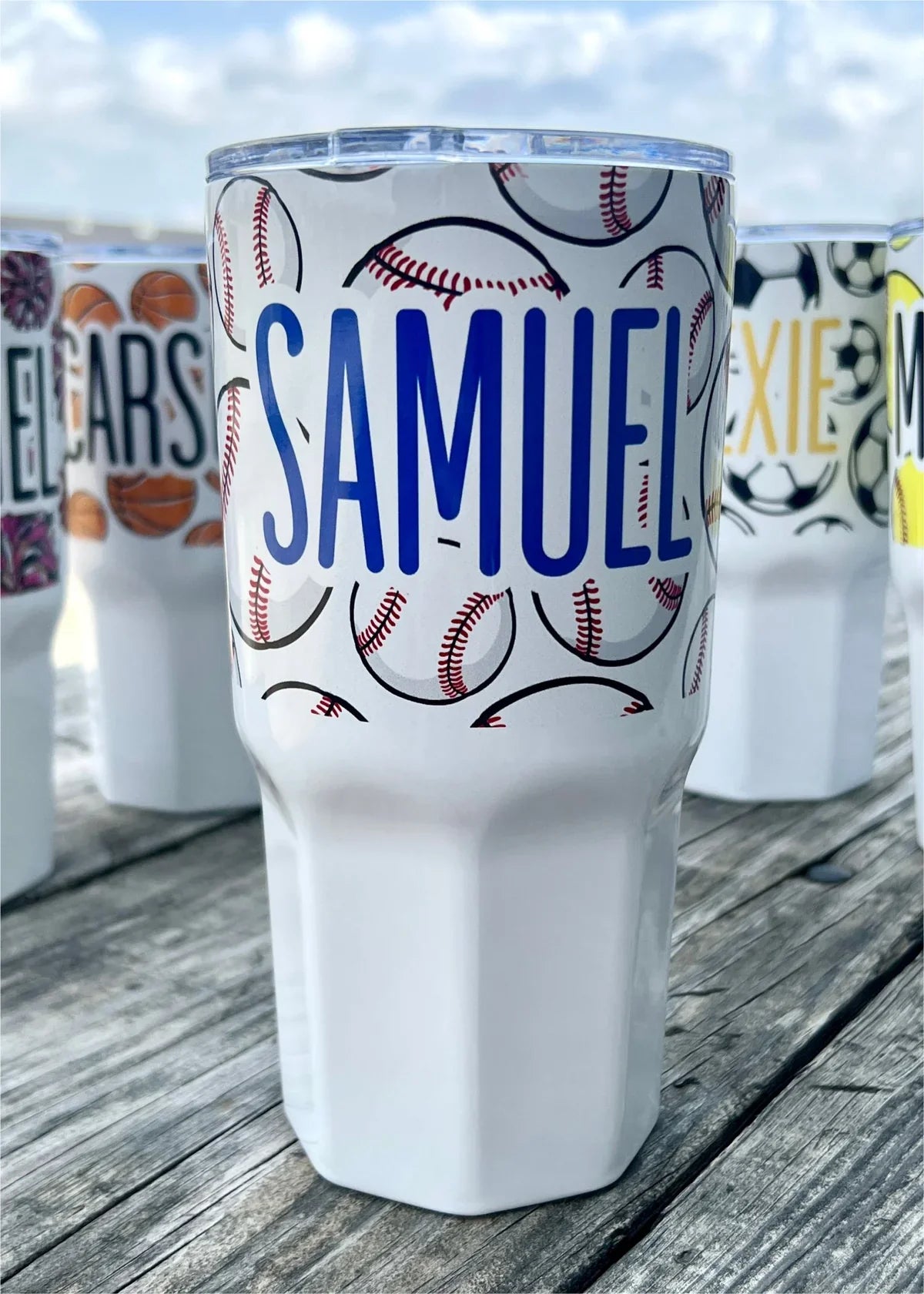 (PRE-ORDER) H+H CUSTOM BASEBALL 30OZ TUMBLER