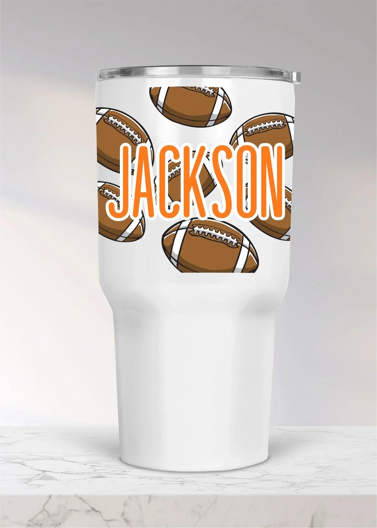 (PRE-ORDER) H+H CUSTOM FOOTBALL 30OZ TUMBLER