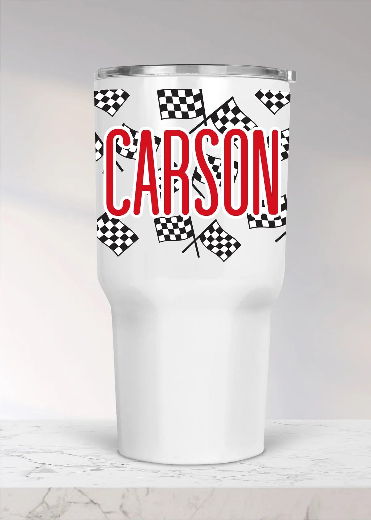 (PRE-ORDER) H+H CUSTOM RACE FLAGS 30OZ TUMBLER