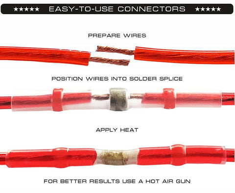 Waterproof Solder Wire Connectors