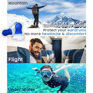 Pressure Equalization Flight Earplugs