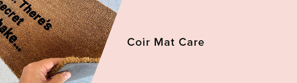 Coir Mat Care