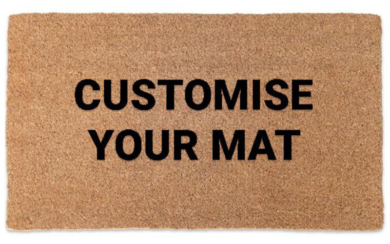 Custom Doormat Embossed | Door Mates