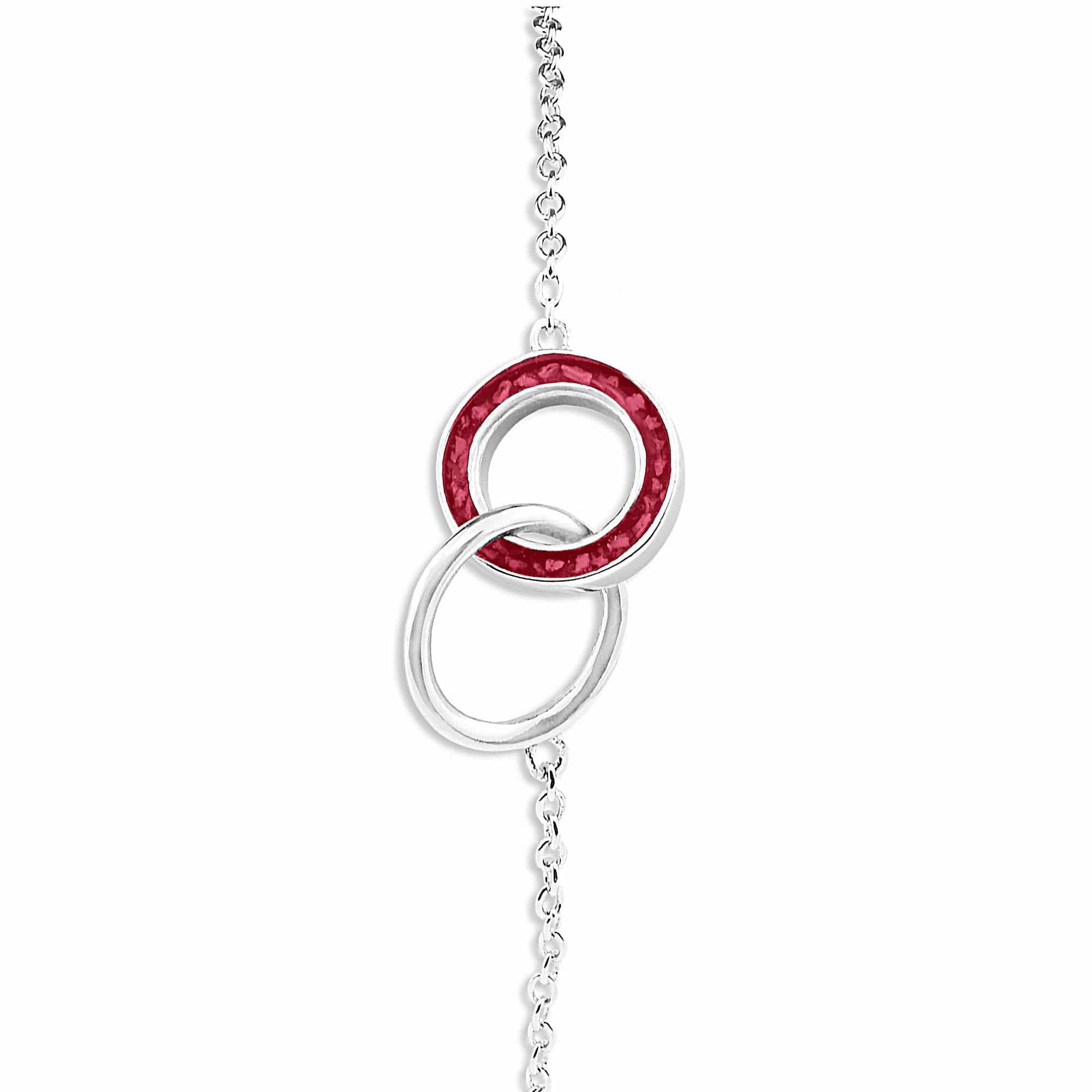 Sterling Silver, Red