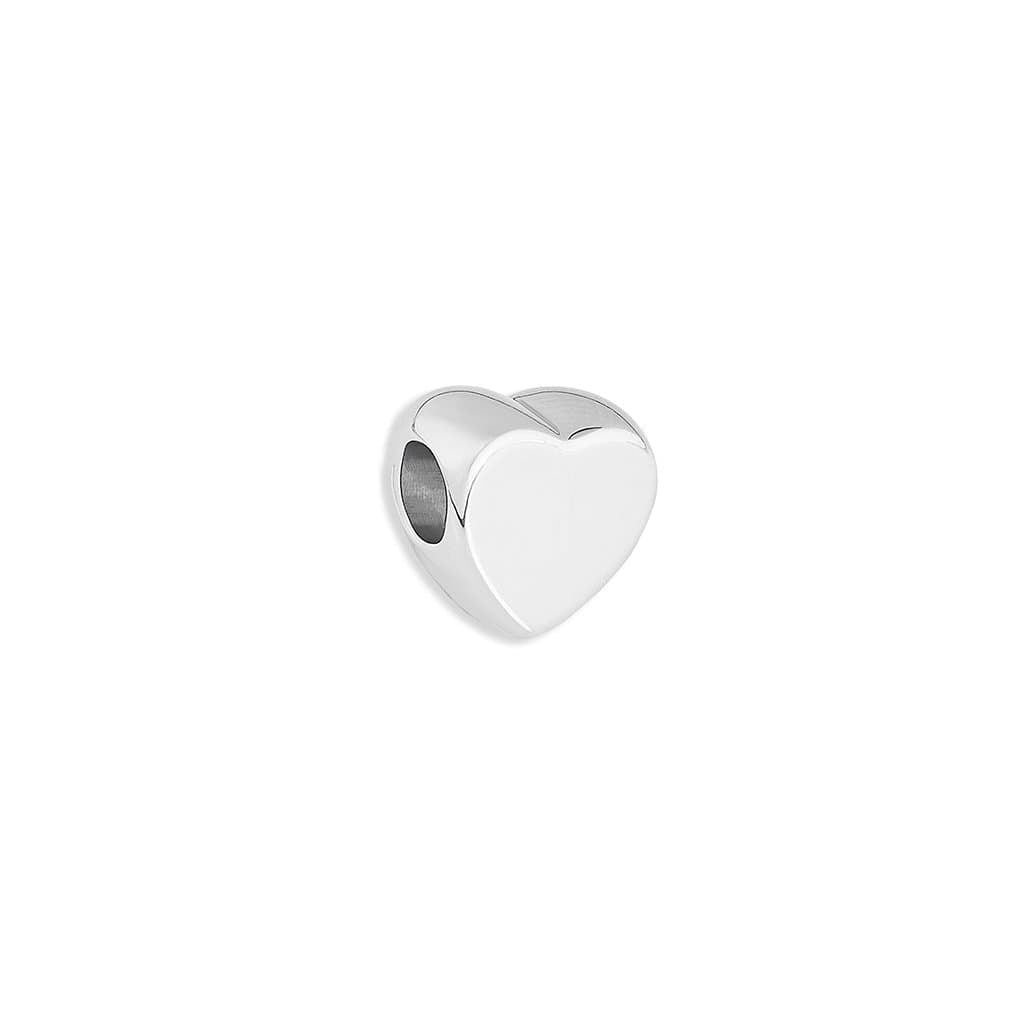 EverWith Engraved Heart Pawprint Memorial Charm Bead