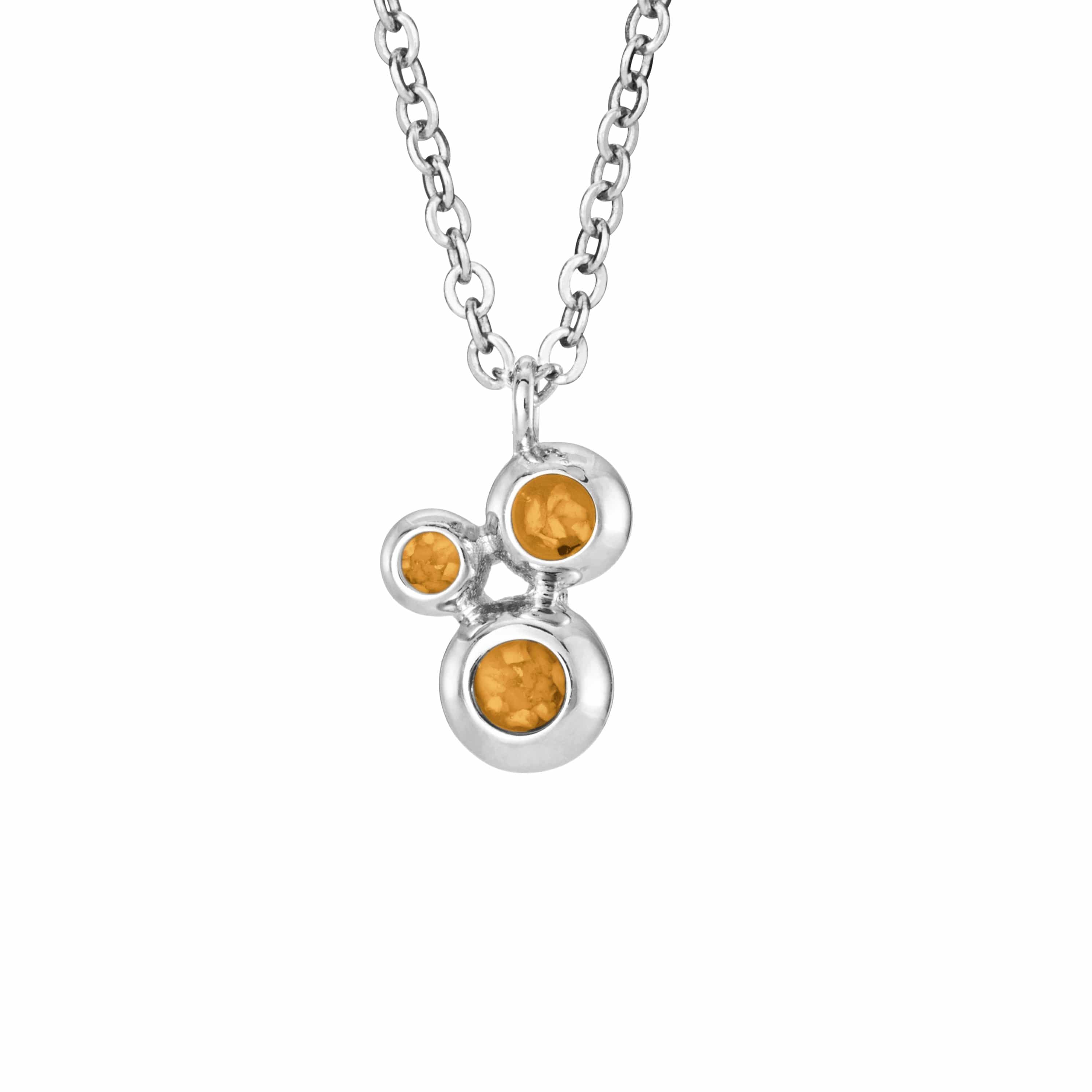 Sterling Silver, Orange