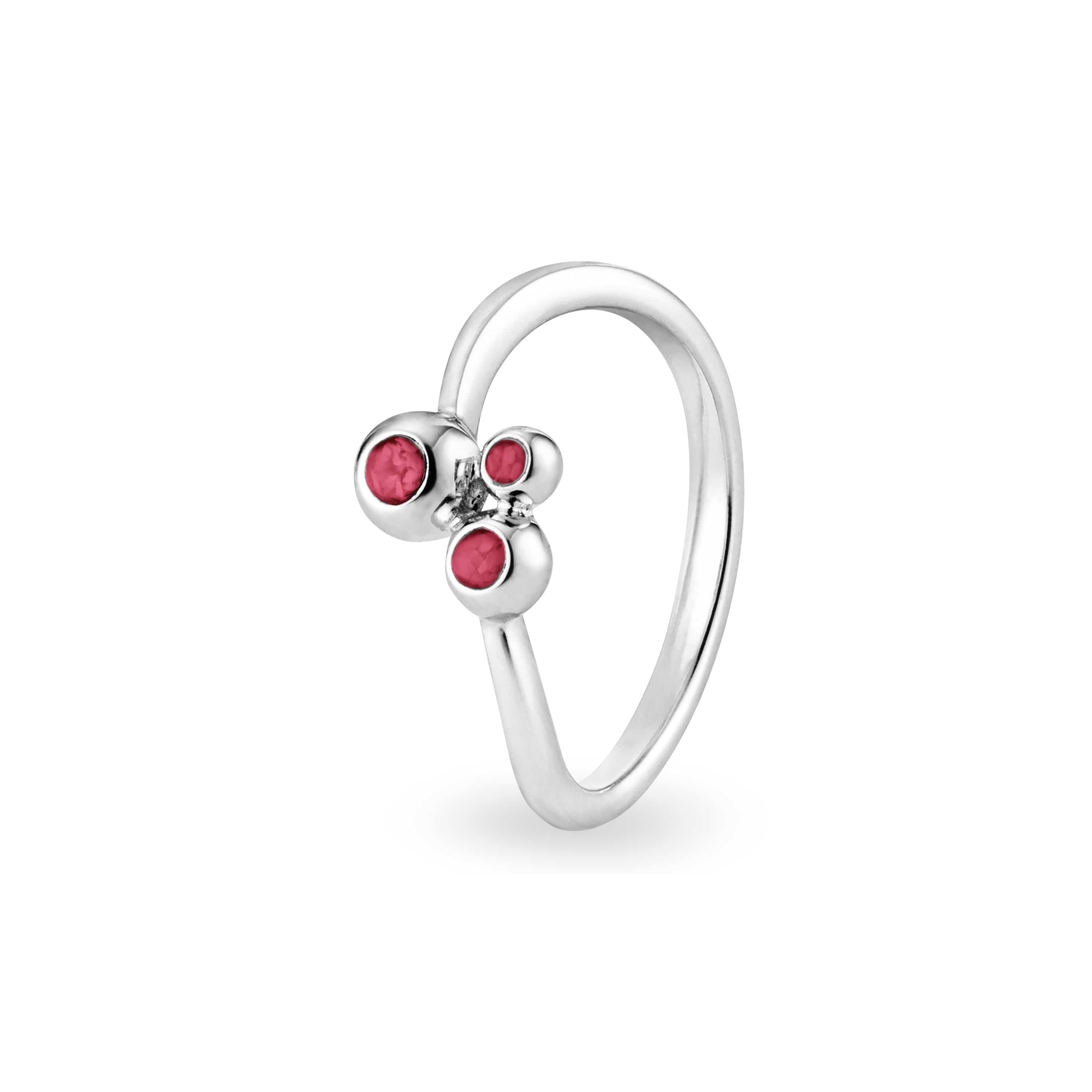 Sterling Silver, Red