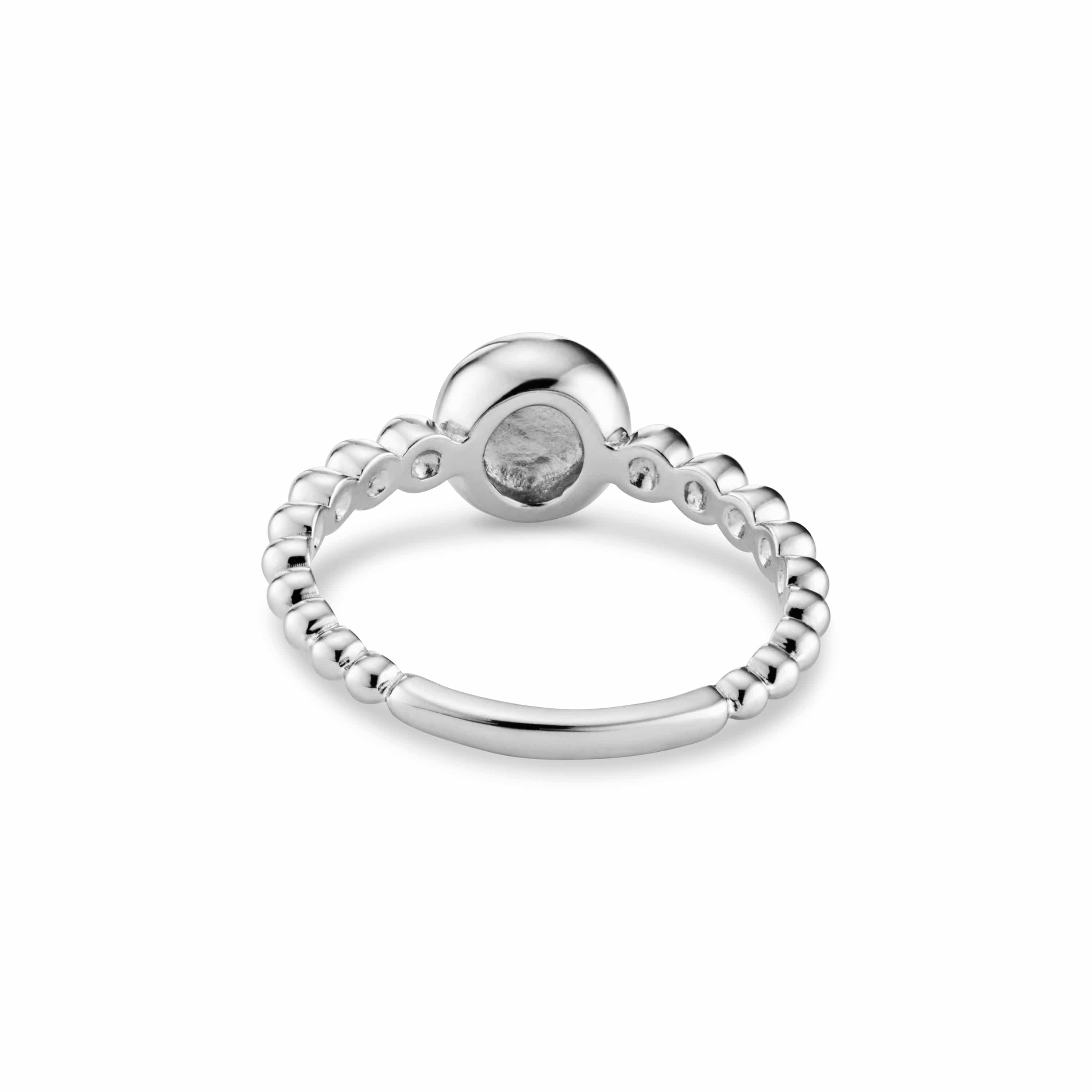 EverWith Ladies Rondure Array Bubble Band Memorial Ashes Ring