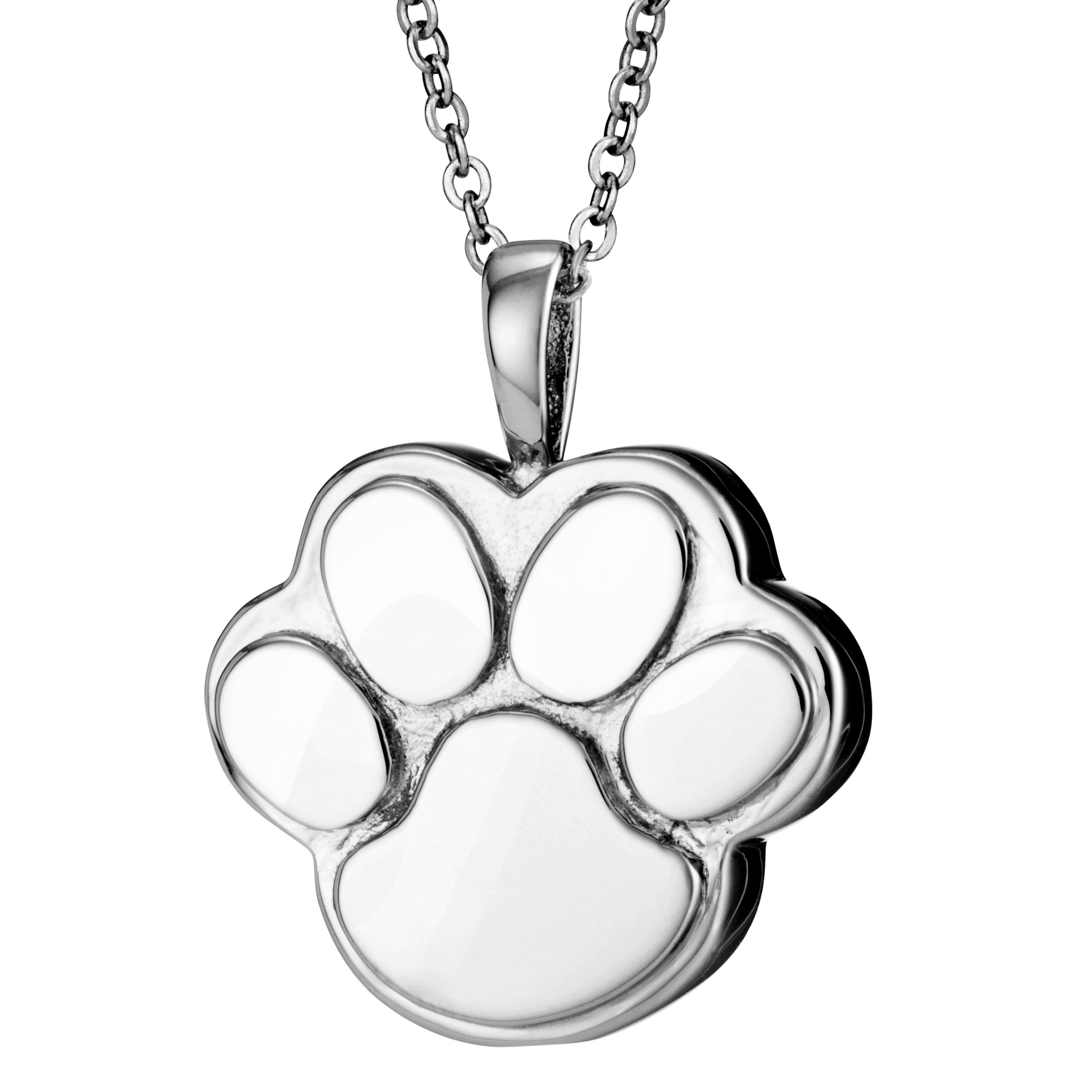 Self-fill Paw Forever Memorial Ashes Pendant
