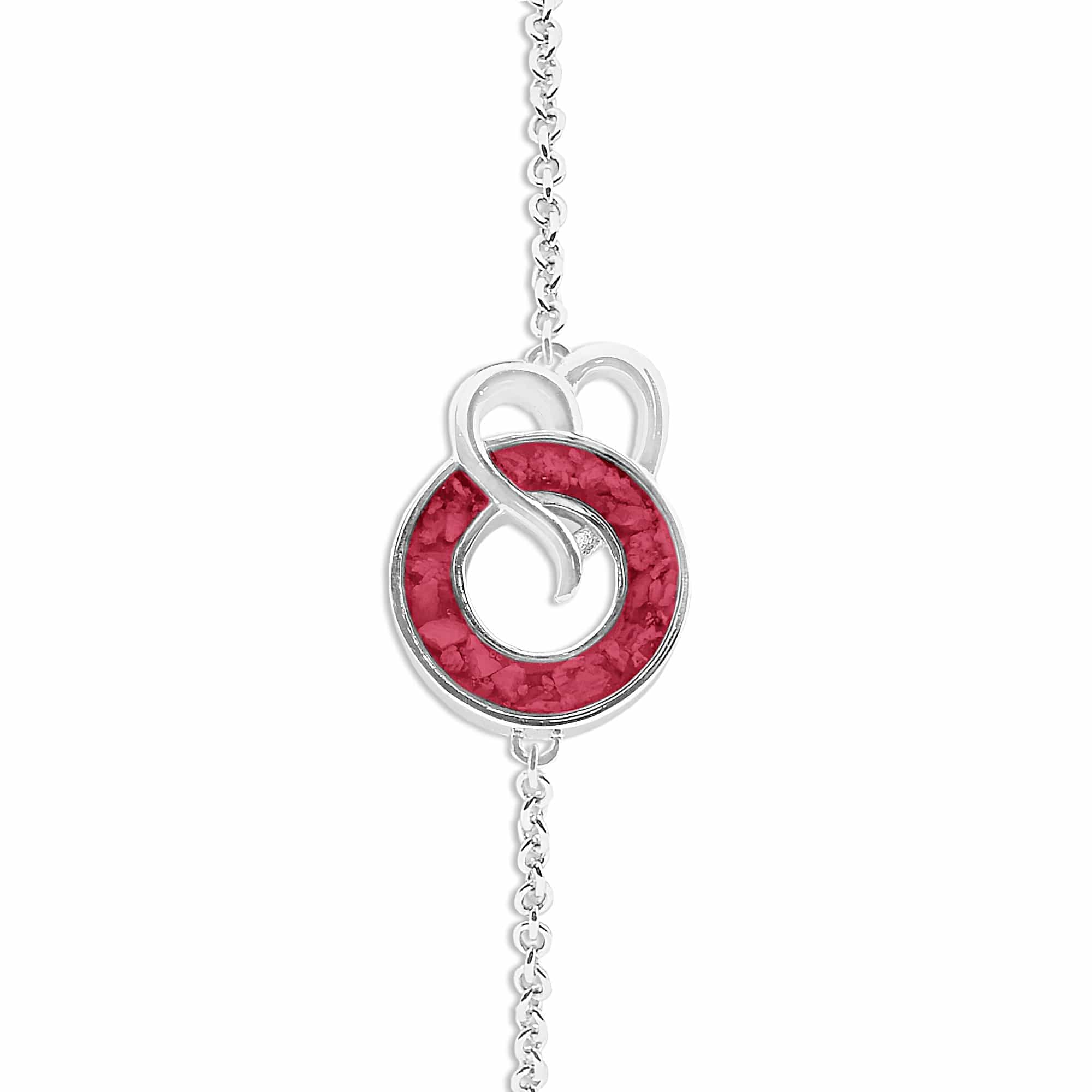 Sterling Silver, Red