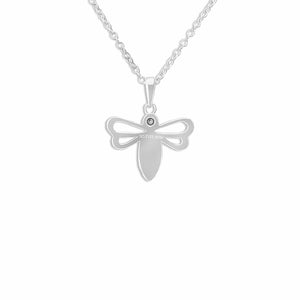 EverWith Ladies Bee Memorial Ashes Pendant with Fine Crystal – EverWith®