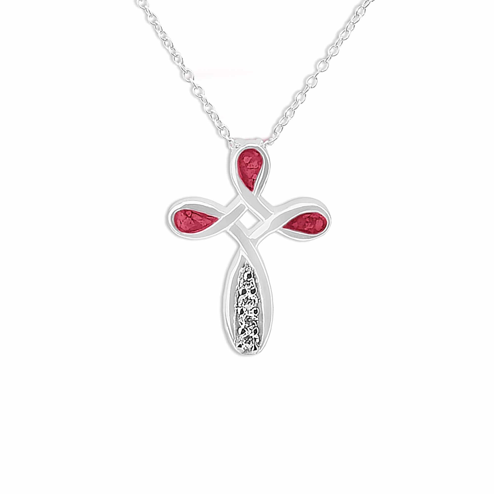 Sterling Silver, Red
