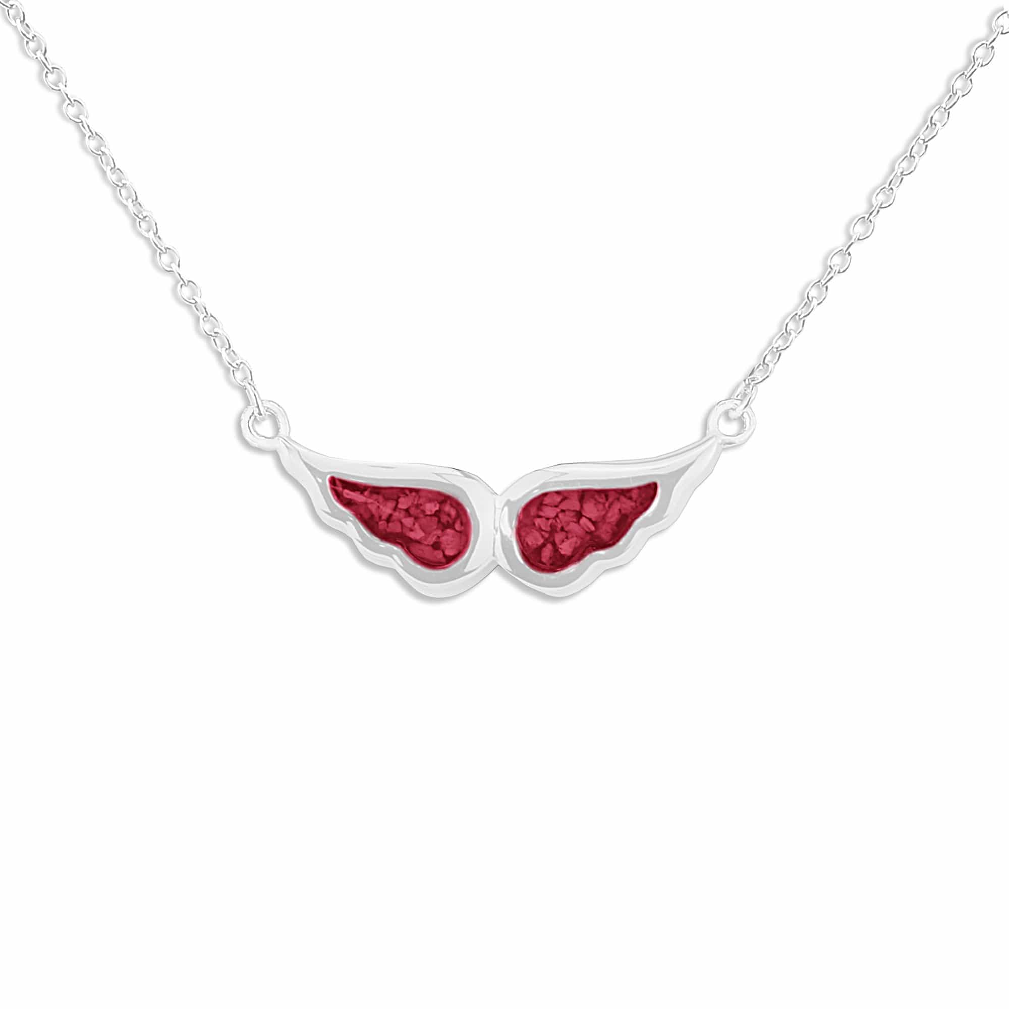 EverWith Ladies Angel Wings Memorial Ashes Necklace