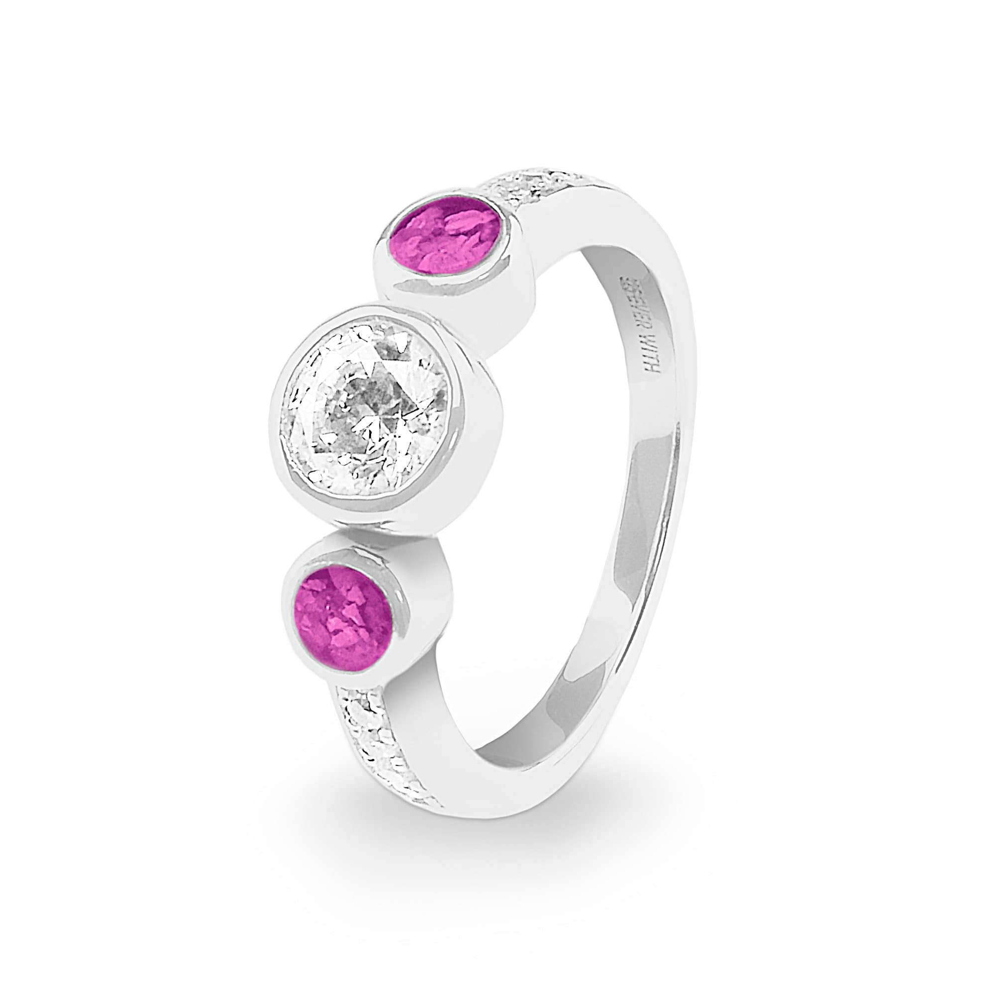 Sterling Silver, Pink