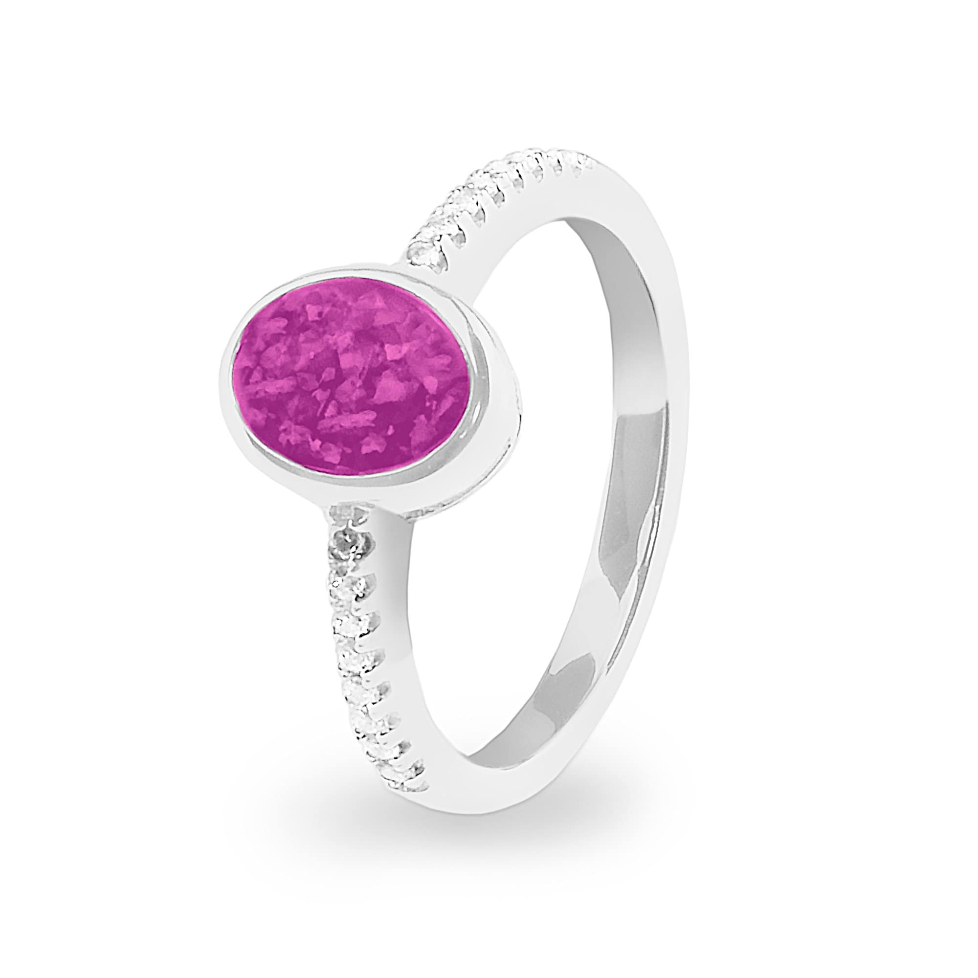 Ladies Guard Memorial Ashes Ring