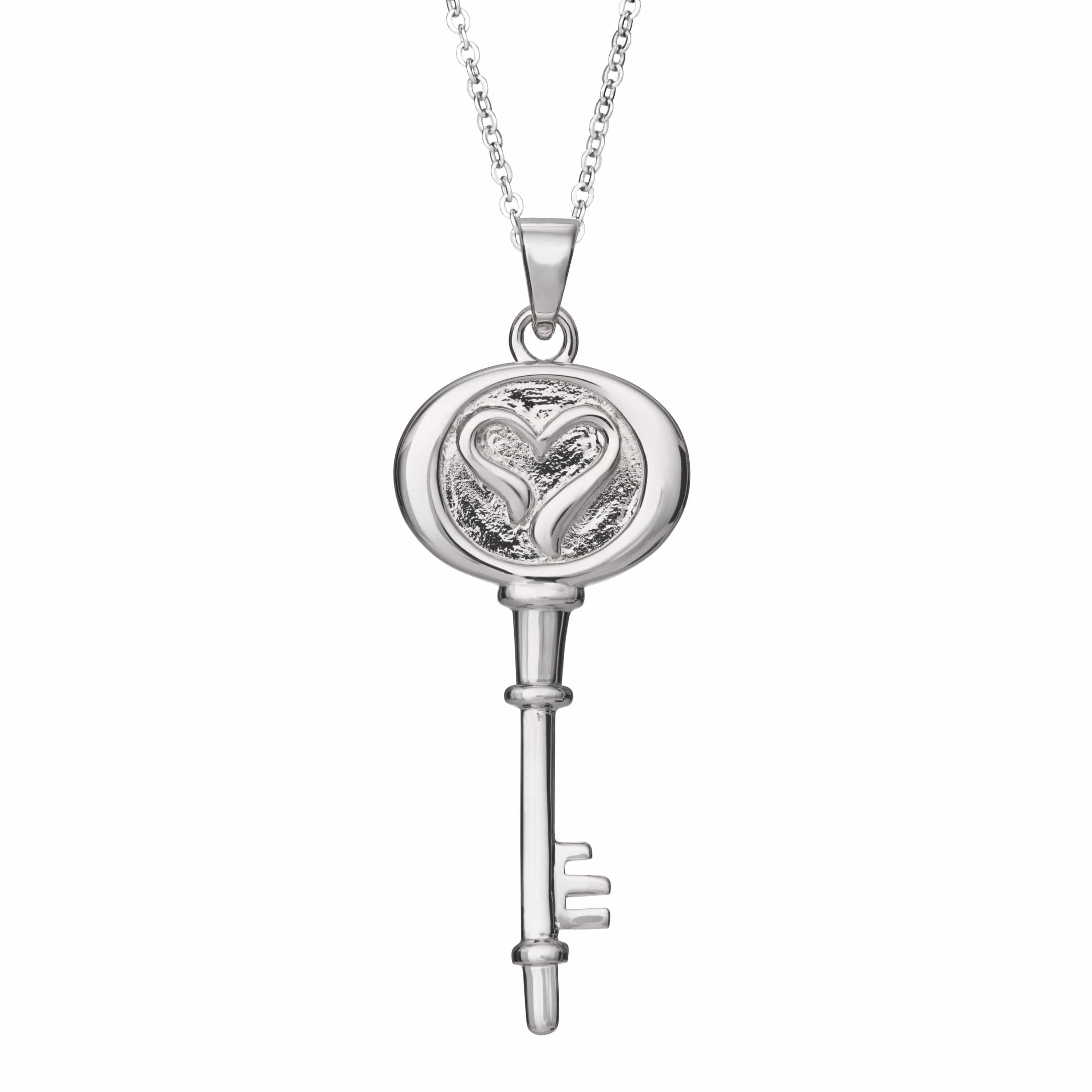 Self-fill Key to my Heart Memorial Ashes Pendant