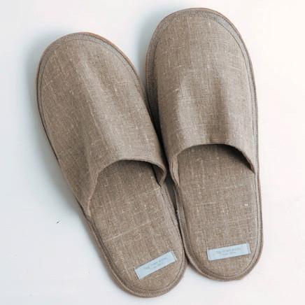 Linen Slippers Natural – Wattle and Daisy