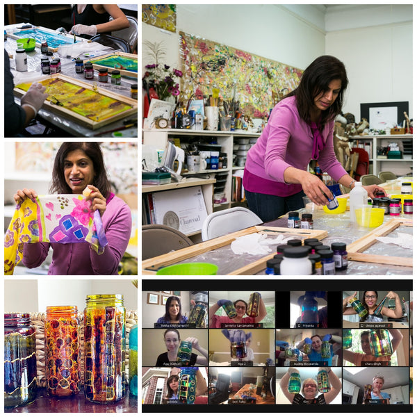 Book a customized art workshop for your organization