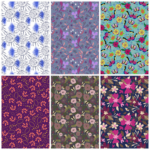 Example of some surface pattern designs