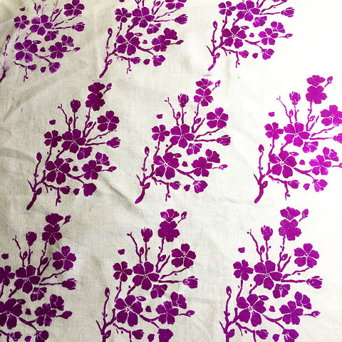 Fabric stenciling Style | DivineNY.com