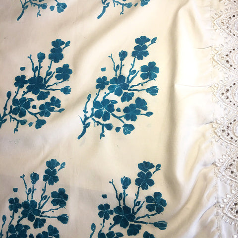 Fabric Stenciled Pillowcase | DivineNY.com