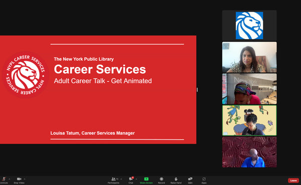 New York Public Library Career Services Talk