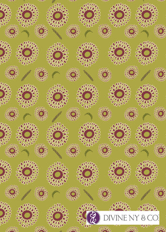 Flower Blossom Coordinate Pattern by Rekha Krishnamurthi of DivineNYCo Studio