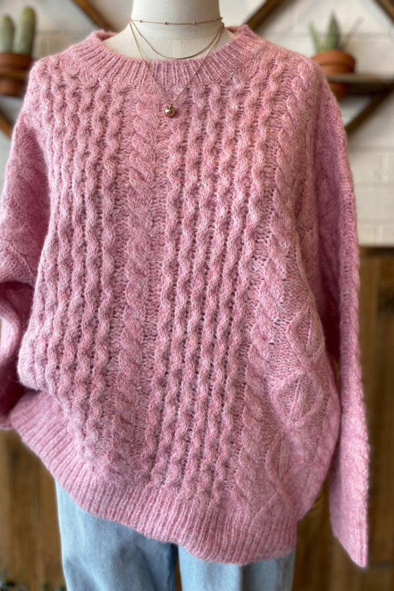 Little Lies - Hari Knit Pink – Sien Clothing
