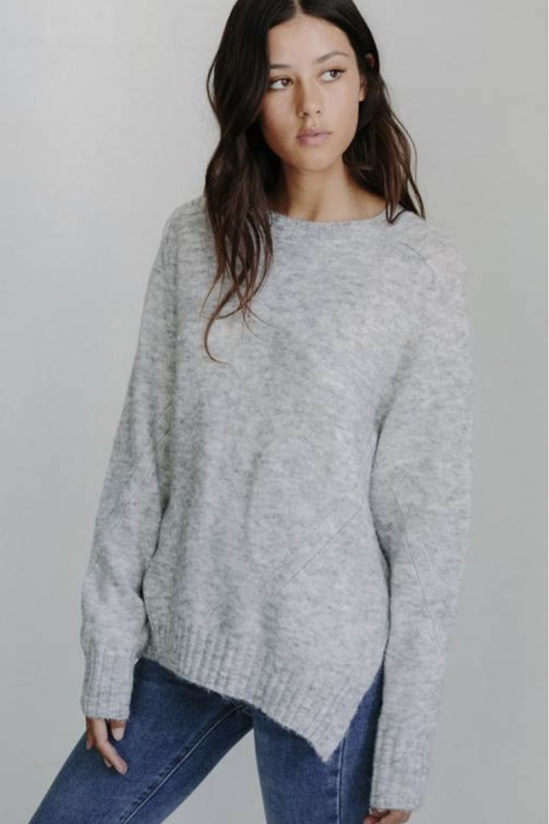Little Lies - Pia Knit Grey – Sien Clothing