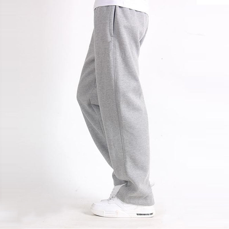 mens white cotton sweatpants