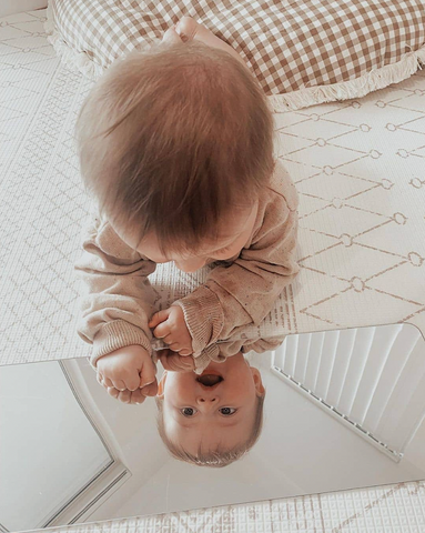 tummy time benefits for babies try using a mirror