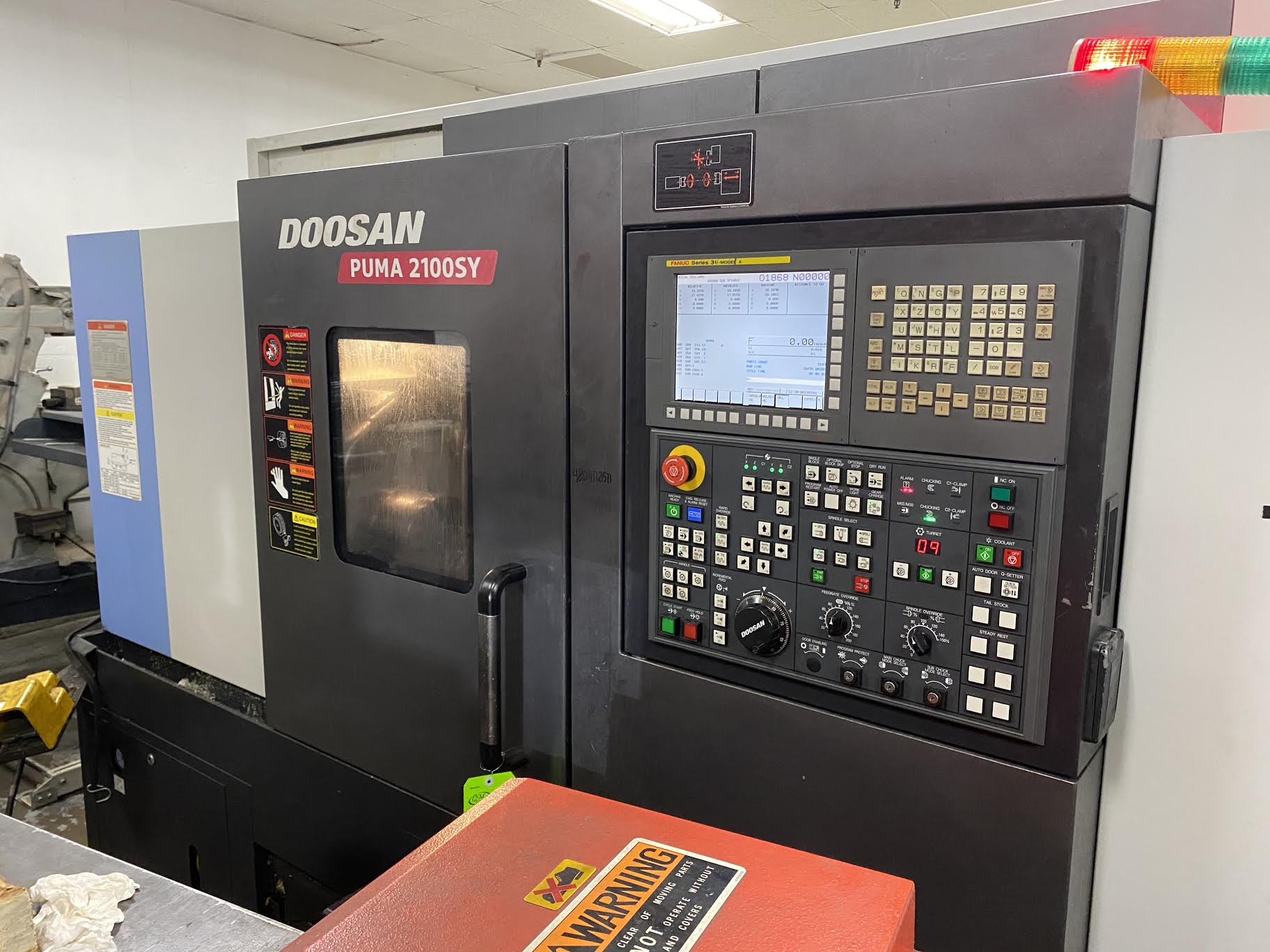 doosan puma 2100sy