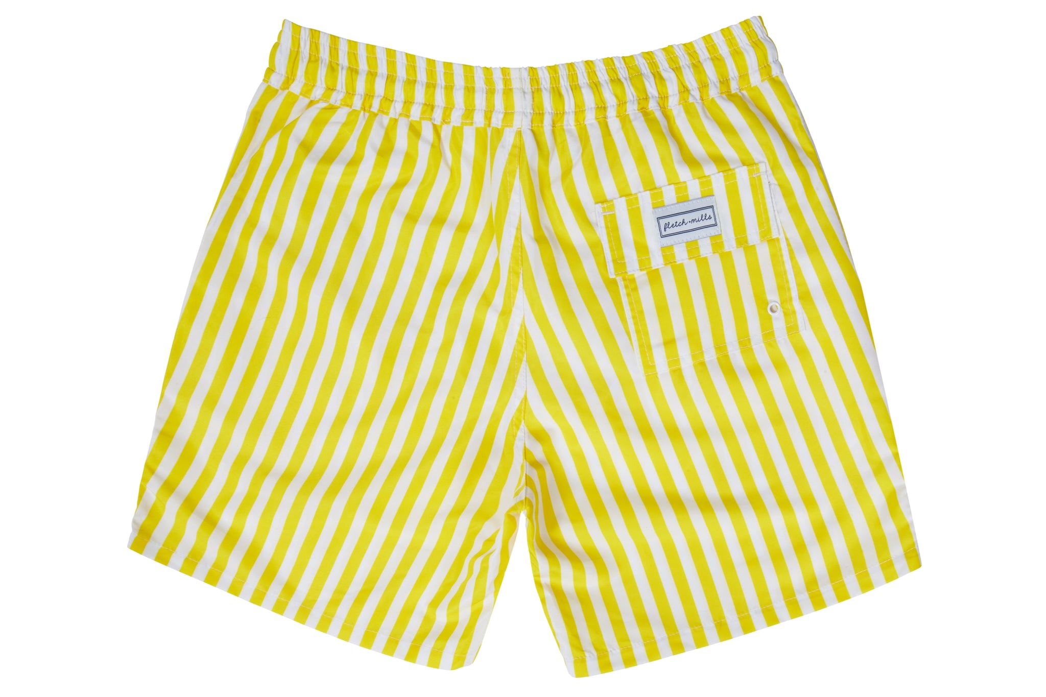 mens white swim shorts